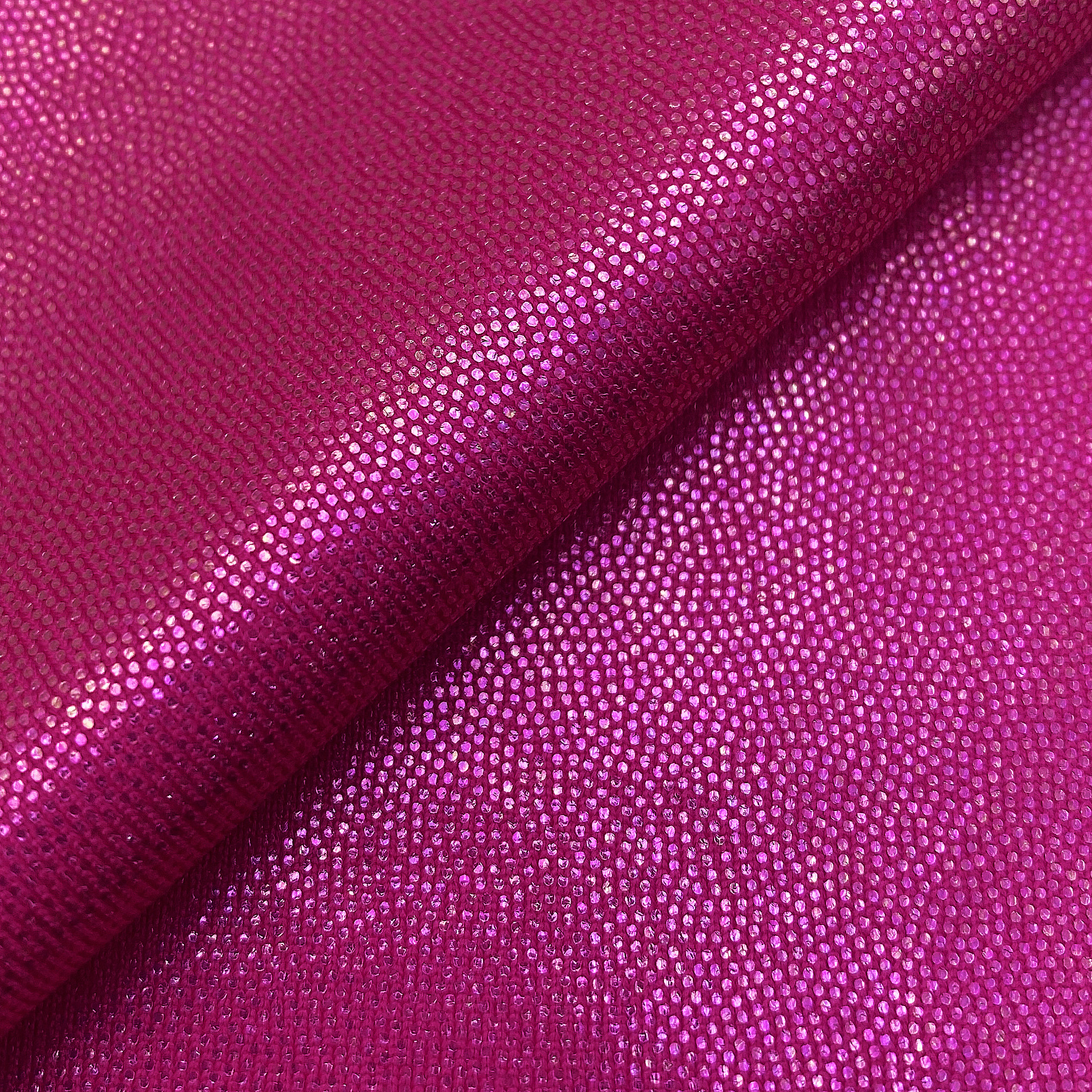 FOILPRINT HOTPINK STOFF